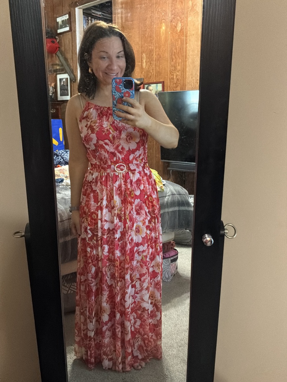 Alexa B floral maxi dress